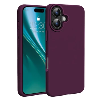 Dėklas Telforceone Etteri Silicone Mag case for iPhone 16 6,1' dark cherry