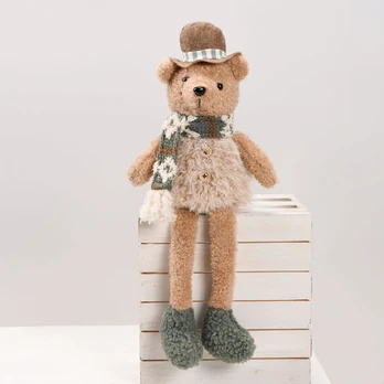 Decoration FUN ENN H36cm, bear, boy