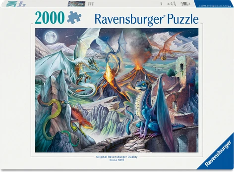 Ravensburger - The Dragon Guardians 2000p (12001750)