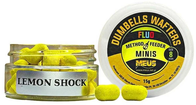 Meus Dumbells Wafters Minis 8mm - Lemon Shock