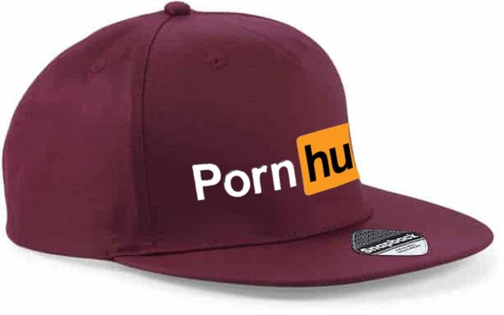 Fullcap kepurė bordo Pornhub