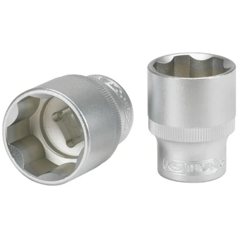 "Galvutė 18 mm, šešiakampė, 1/2""", KS Tools