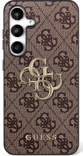 Dėklas Guess Big 4G Classic Logo do Samsung Galaxy S25 FE ruda