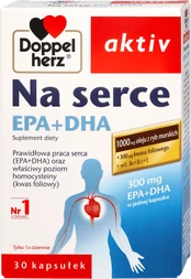 ERA+ DHA širdžiai, 30 tablečių