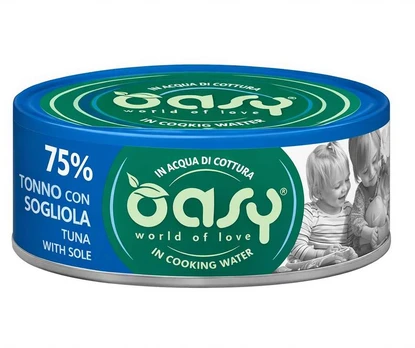 Oasy More Love Tuna with Sole 70gr