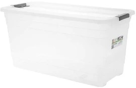 Keeeper Cornelia storage box clear 83 L box 1/2 bin kaina