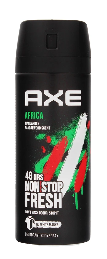 Purškiamas dezodorantas Axe Africa vyrams 150 ml