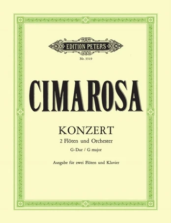 Concerto in G for 2 Flutes & Orchestra