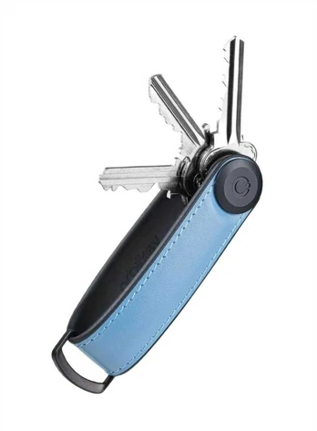 Skórzane etui organizer na klucze Orbitkey 2.0 Leather - juodas/juodas-universalus