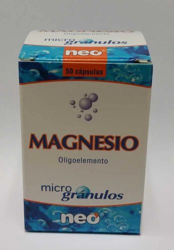 Neo Mikrogranulės Magnis 50 Kapsulių
