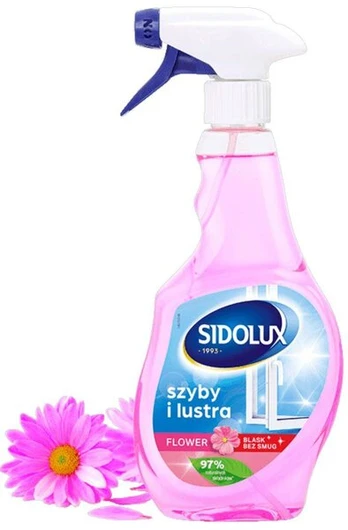 Langų valiklis SIDOLUX Crystal Flower, 500ml