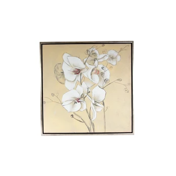Paveikslas su orchidėjomis