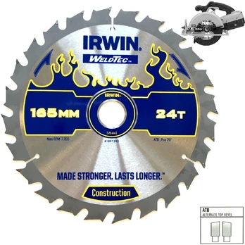 Pjovimo diskas Irwin Cordless 136x10x24T 1,8 mm ATB