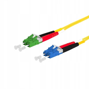 METZ CONNECT OpDAT jungties kabelis, LC-D/LC-D APC OS2, 3 m