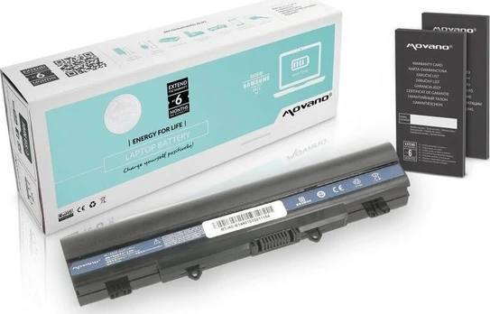 Nešiojamo kompiuterio akumuliatorius Movano AL14A32 Acer Aspire E5-411 E5-421 E5-471 E5-472 E5-511 E5-521 E5-531 E5-551 E5-571 E5-572 V3-472 V3-572