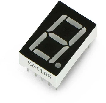 Oem 8 segmentų ekranas 14mm Raudona Spalva