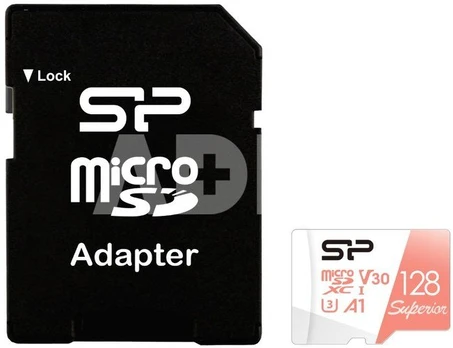 Silicon Power SDXC 128GB Superior Pro Micro SD 100MB/s V30