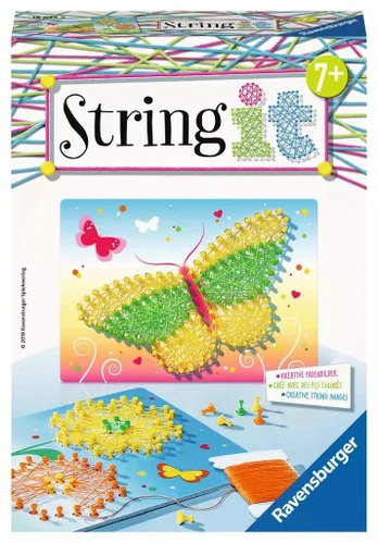 Ravensburger kūrybinis rinkinys „String it Mini: Drugelis“, nuo 7 m.