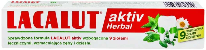 Lacalut Pasta do zębów Activ Herbal 75 ml