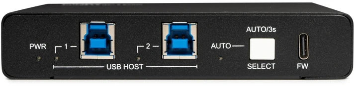 USB šakotuvas - Lindy 43431 4x2 USB 3.2 Gen 2 šakotuvas juodas