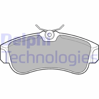 DELPHI LP0616 Brake pad set