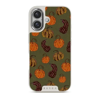 Pumpkin Season - iPhone 16 Case, Elite Light (MagSafe) / Silver