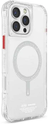 Skinarma etui Saido iPhone 16 Pro Max 6.9" Magnetic Charging permatomas/clear