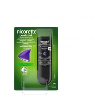 NICORETTE COOLMINT 1 mg/išpurškime burnos gleivinės purškalas 150 išpurškimų