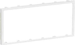 Lauritz Knudsen CLIC'LINE ramme universal 3 modul, hvid