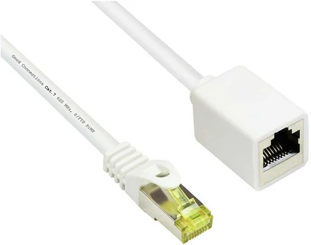 GoodConnections Good Connections Patchkabelverl. m. Cat.7 RK baltas 0,5m