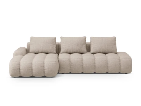 Left Corner Sofa With Bed Function And Box, "Linz", 3 Seats, 275x142x84 Made in Europe