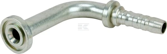 Įdėklas DN16-38.1 flanšas 90°