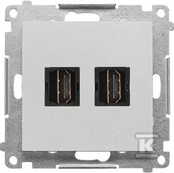 Kontakt Simon GN.2-KR.HDMI ALU.MAT SIMON55