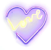 Neoninis LED ir USB - Love 2 modelis kaina