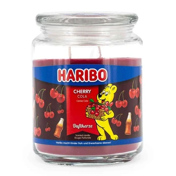 Haribo Duftkerzen Haribo Cherry Cola žvakė - 510g