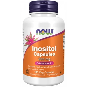 NOW Inositol 500mg - 100 kaps.