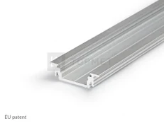 LED juostos profilis GROOVE14 EF/TY, neanoduotas aliuminis, 2m