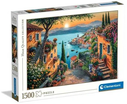 Clementoni CLE puzzle 1500 HQ Steps to the Harbor 31726