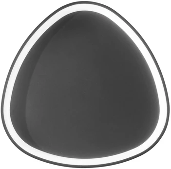 60W LED lubinis šviestuvas KLAPTON, juodas, CCT