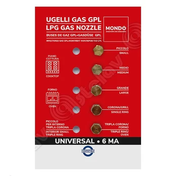 Purkštukai 6MA GPL rinkinys (5 vnt)