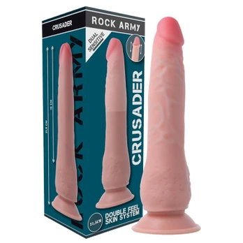 Dildo ROCKARMY DUAL DENSITY CRUSADER 21,5 cm