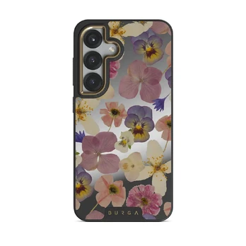 Between Pages - Samsung Galaxy S25 Plus Case, Elite Mirror Dark (Magnetic) / Gold