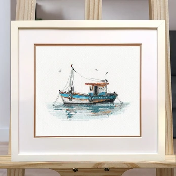 Cross stitch kit "Boat-2" S1621