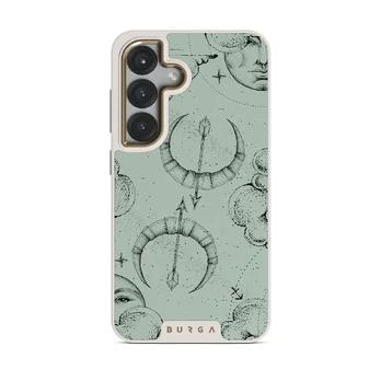 Sagittarius - Samsung Galaxy S25 Case, Elite Light (Magnetic) / Gold / Turquoise