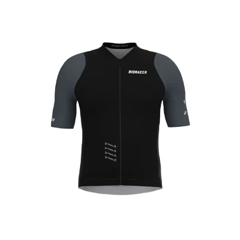 Bioracer Icon vaikiški marškinėliai | Black – Anthracite, 152 cm
