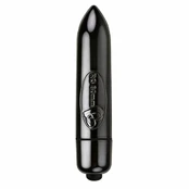 Vibratorius ROCKS OFF MIDNIGHT METAL 8 cm kaina