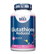 Haya Labs Glutathione Reduced (Glutationas) 60 kaps. kaina