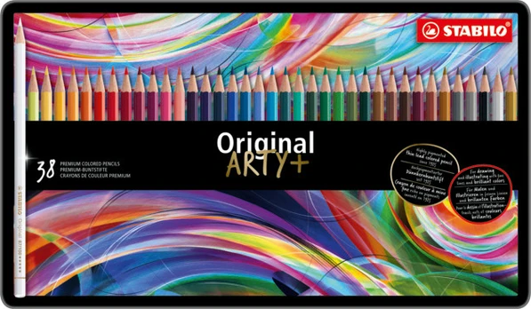 Stabilo - Original Arty Quality Colored Pencils, 38 pcs (204206)