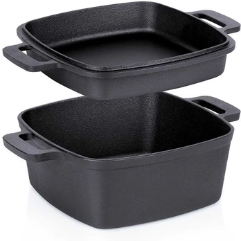 Ketaus puodas su dangčiu Vilde Cast Line 25 cm, 4,5 l