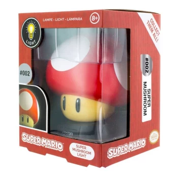 Paladone Super Mario Bros Mushroom Icon lempa